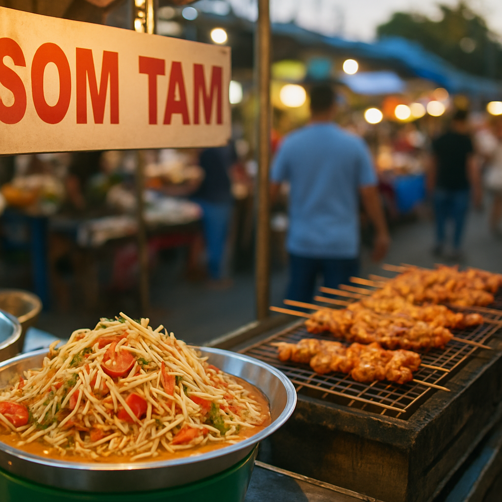 A 2am bowl at the Pattayaland cart — Pattaya, Thailand
