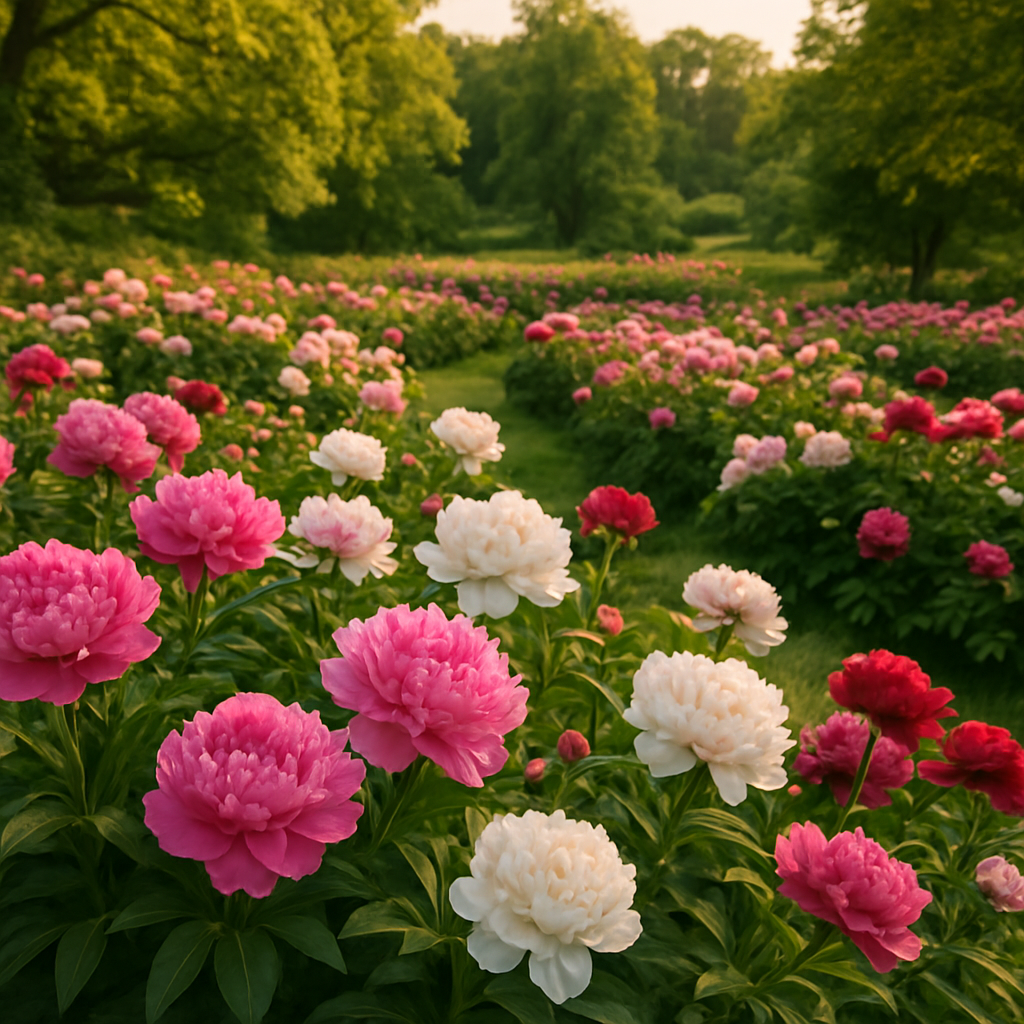 Walk the Peony Garden at Nichols Arboretum in Late May — Ann Arbor, United States