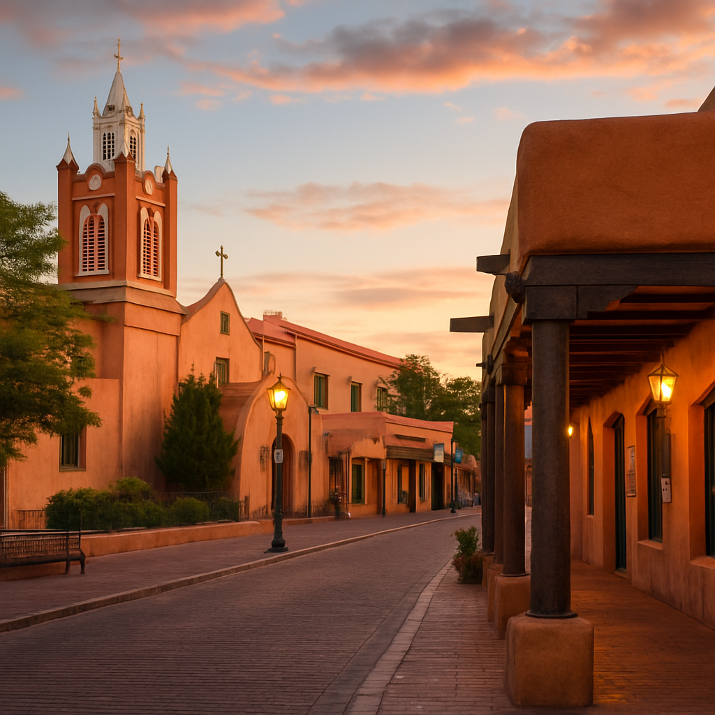 Walk Old Town After the Bus Tours Leave — Albuquerque, United States