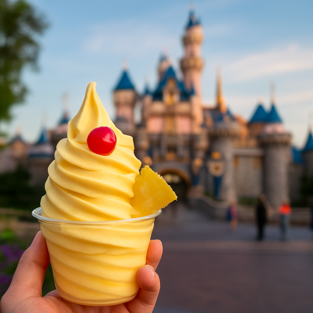 A Dole Whip Float at the Tiki Juice Bar — Anaheim, United States