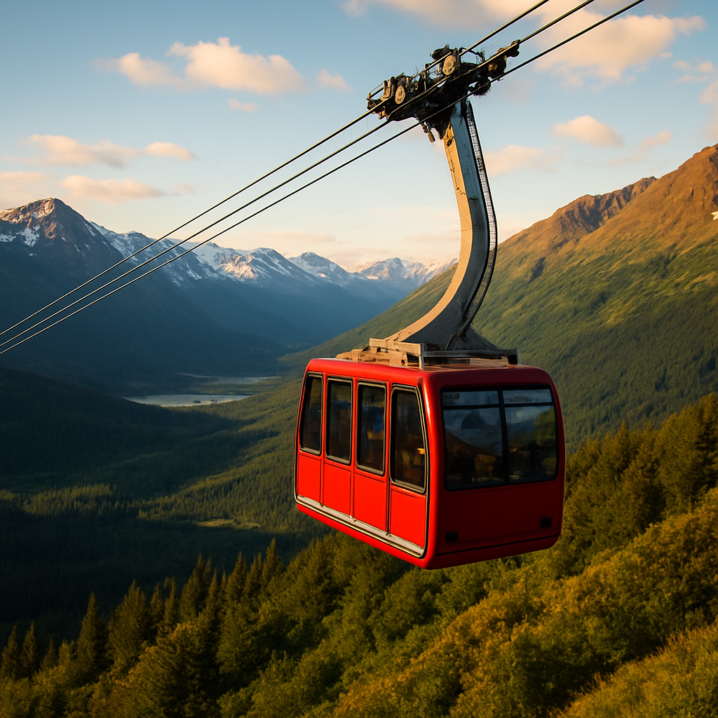 Alyeska Tram and the Drive to Girdwood — Anchorage, United States