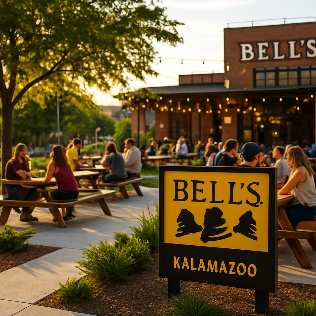 A Summer Night at Bell's Eccentric Café — Kalamazoo, United States