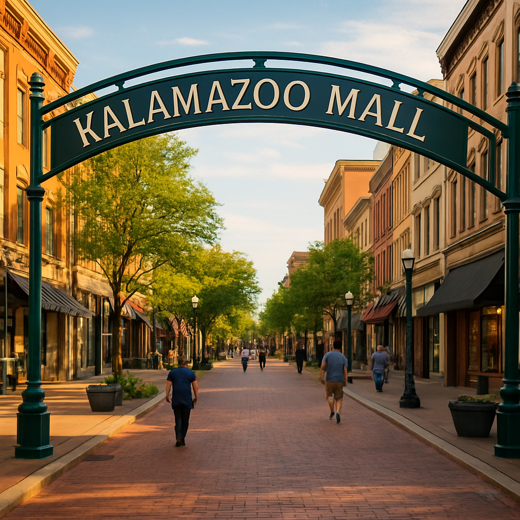 Walk the Kalamazoo Mall — Kalamazoo, United States