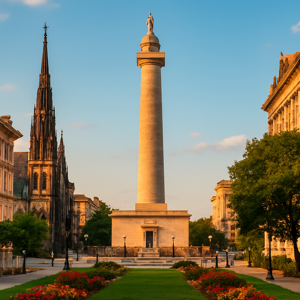 Climb the Original Washington Monument — Baltimore, United States