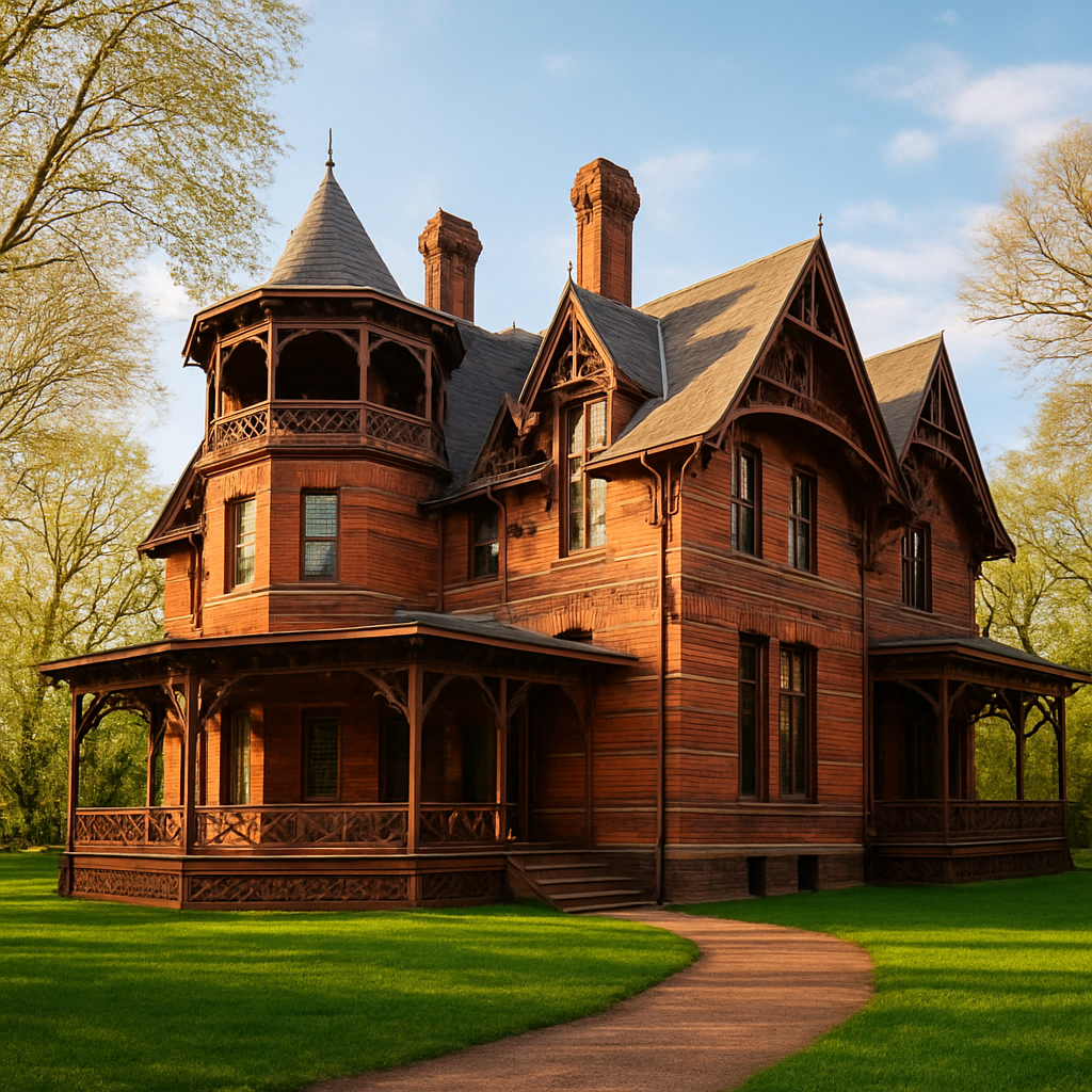 Mark Twain's 25-Room Victorian Gothic — Hartford, United States