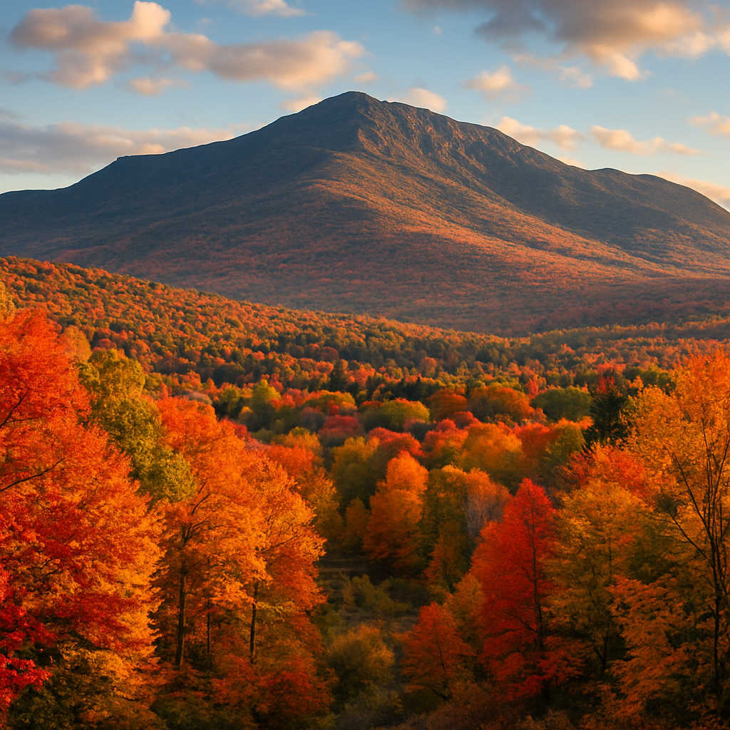 A Foliage Day Up to Stowe — Burlington, United States