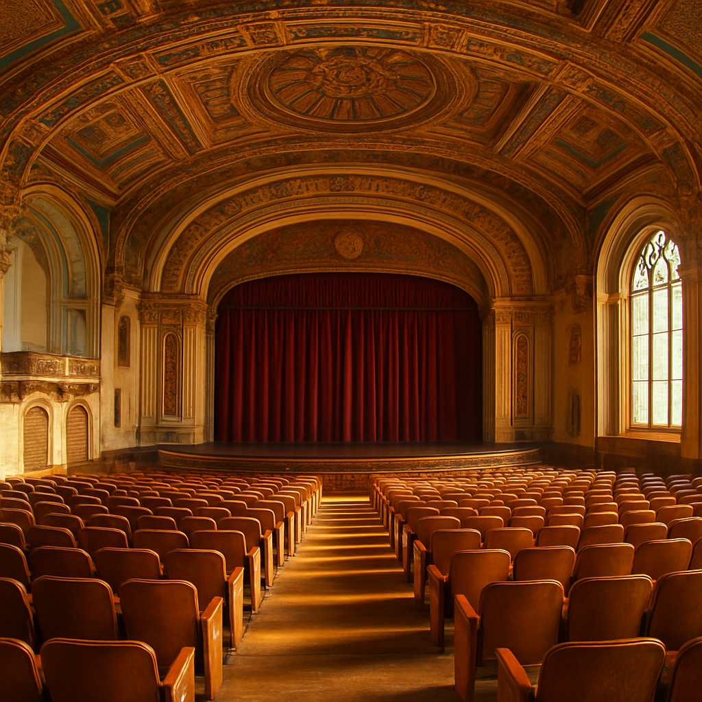 A Movie at the Avalon Theatre — Catalina Island, United States