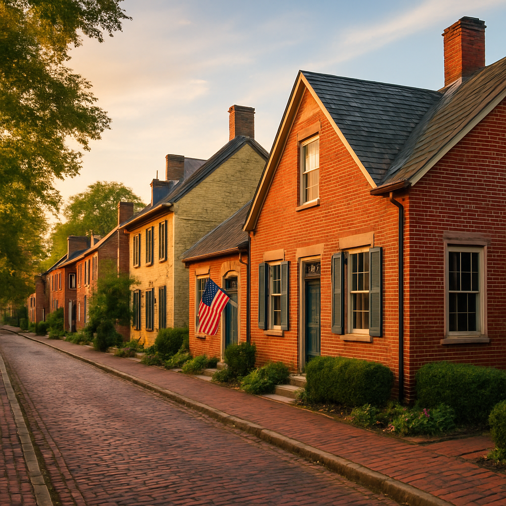 A Brick-Street Walk Through German Village — Columbus, United States