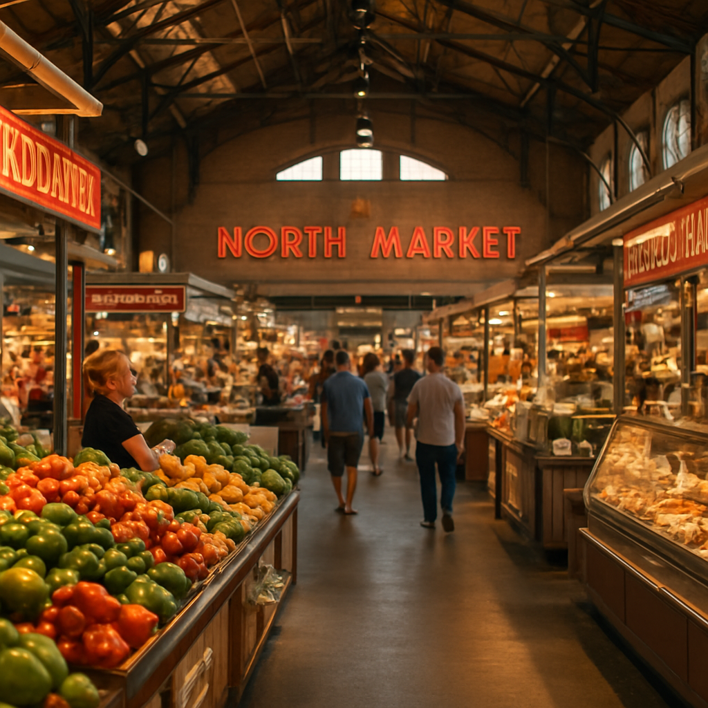 Lunch at North Market — Columbus, United States
