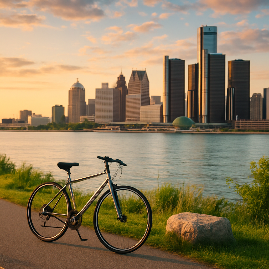 A Bike Loop Around Belle Isle — Detroit, United States