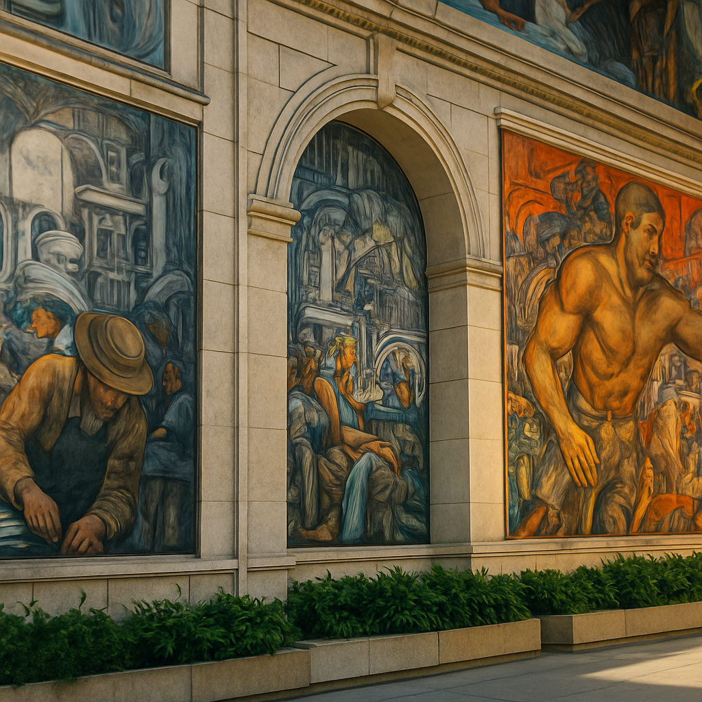 Diego Rivera's Detroit Industry Murals at the DIA — Detroit, United States
