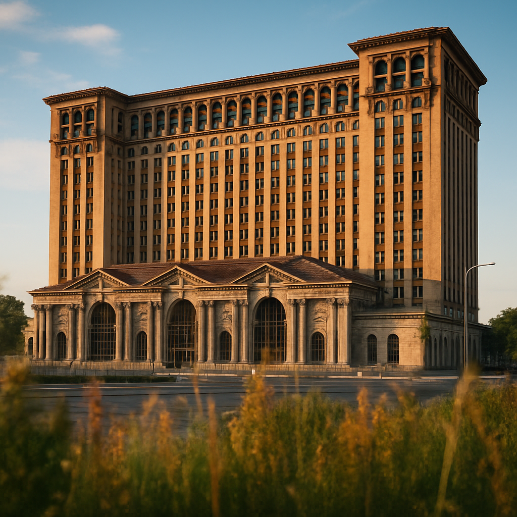 Michigan Central Station and a Walk Through Corktown — Detroit, United States