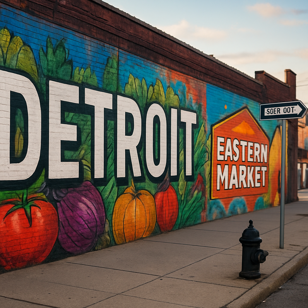Saturday Morning at Eastern Market — Detroit, United States
