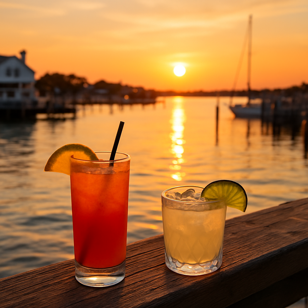 Low Tea at Pines Harbor — Fire Island, United States