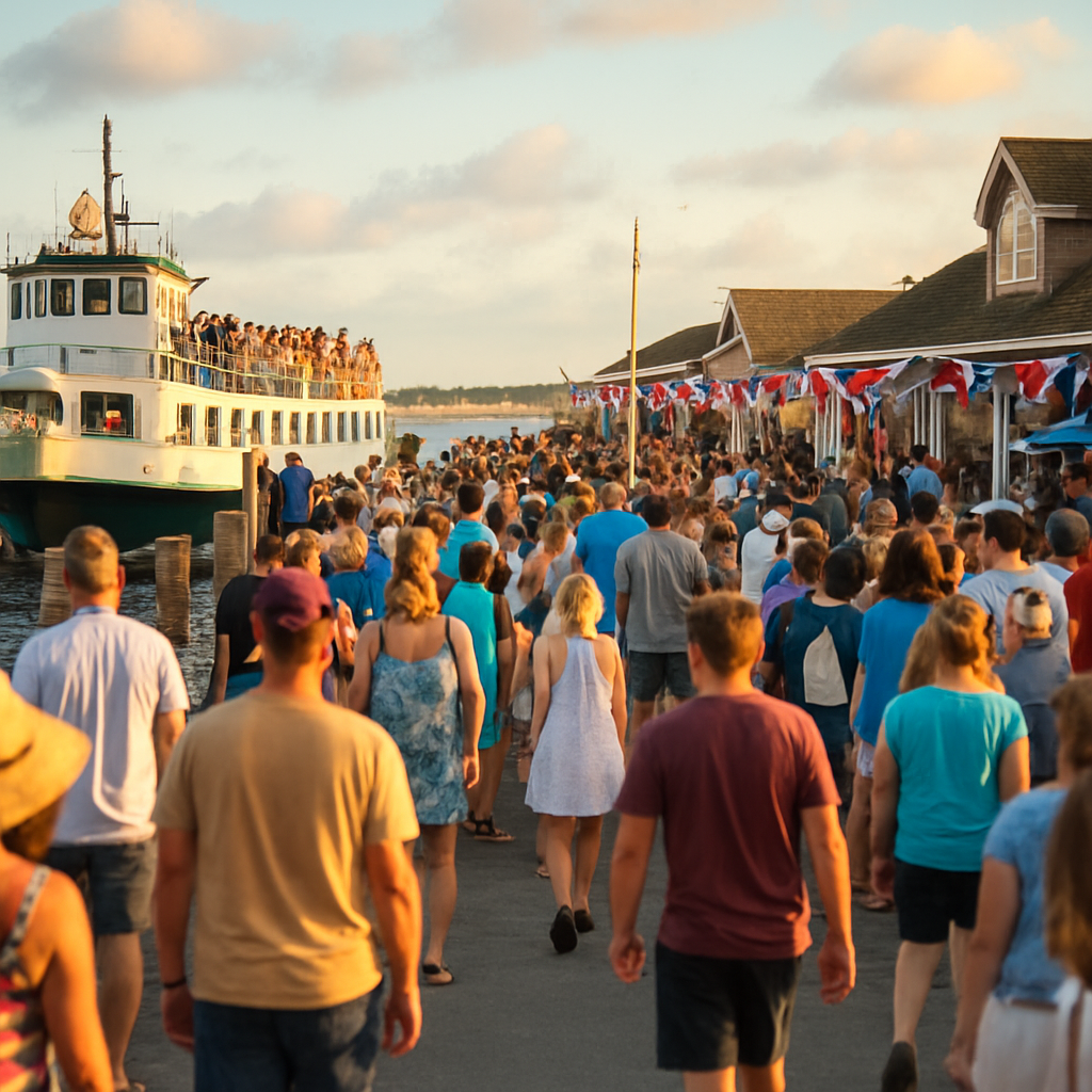 The Invasion of the Pines — Fire Island, United States