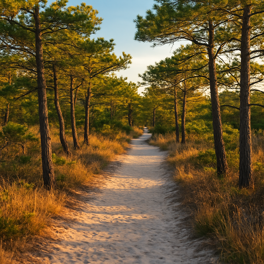 The Meat Rack at Golden Hour — Fire Island, United States