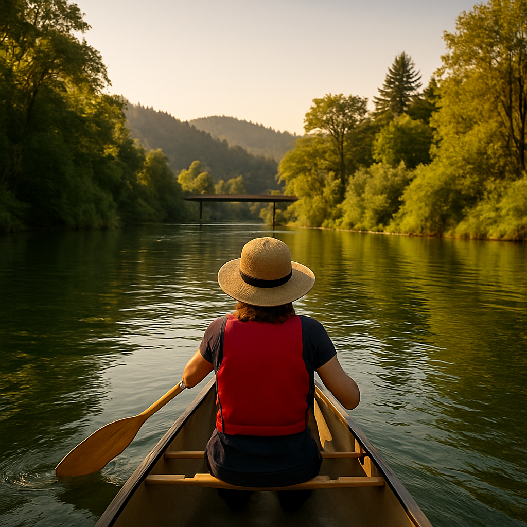 A Lazy Day on the Russian River — Guerneville, United States
