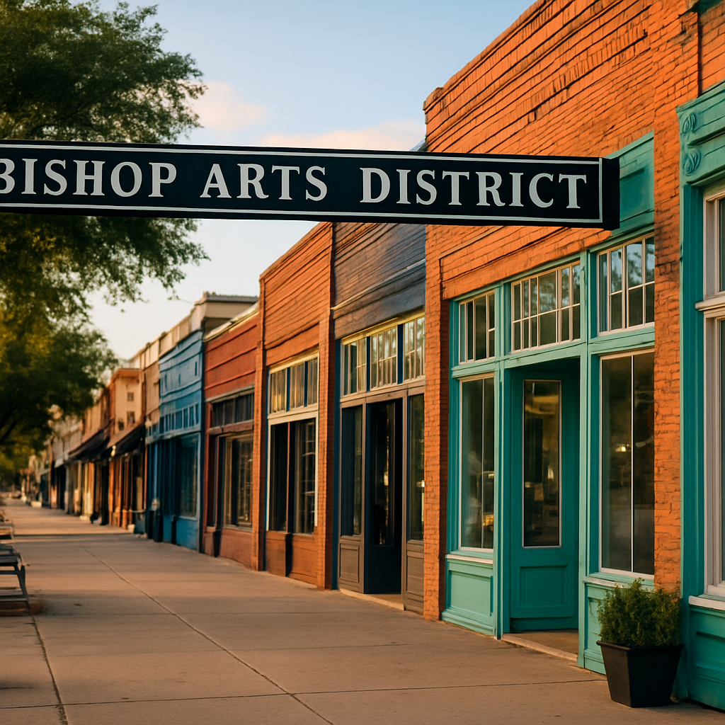 Brunch and Vintage in Bishop Arts — Irving, United States
