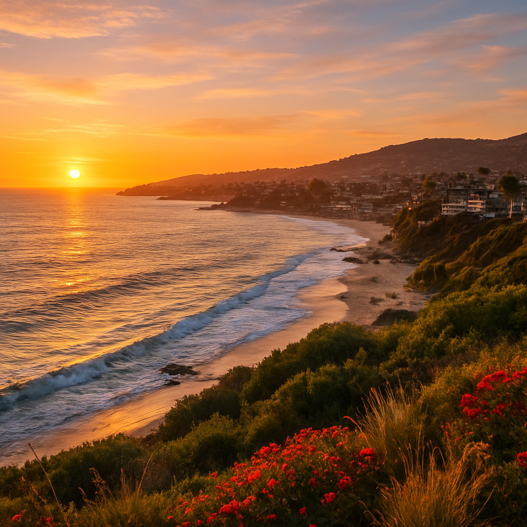 Sunset from Top of the World — Laguna Beach, United States