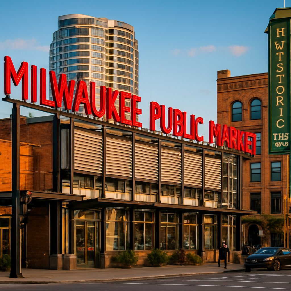 Wander the Third Ward and the Public Market — Milwaukee, United States