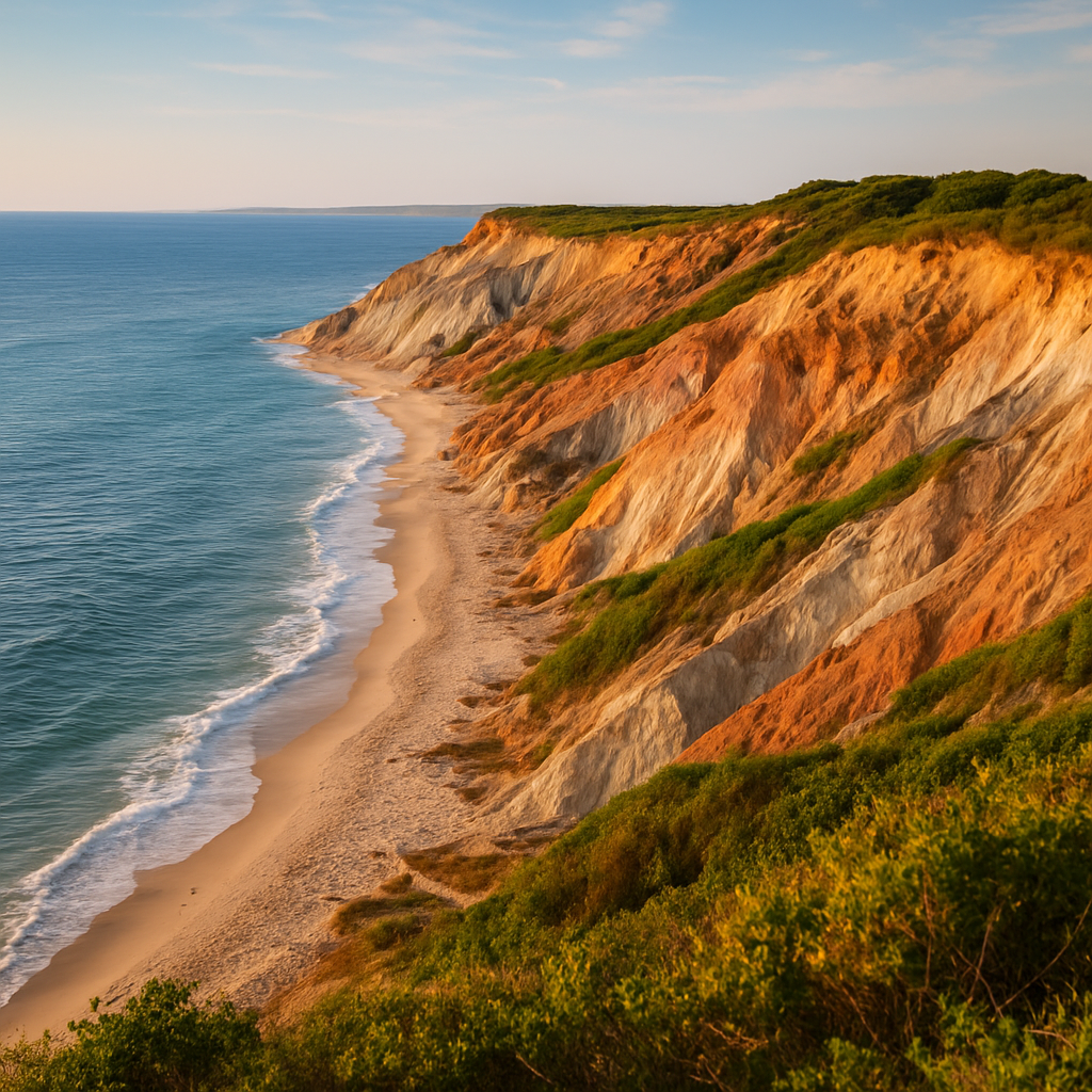 Aquinnah Cliffs at Golden Hour — Martha's Vineyard, United States