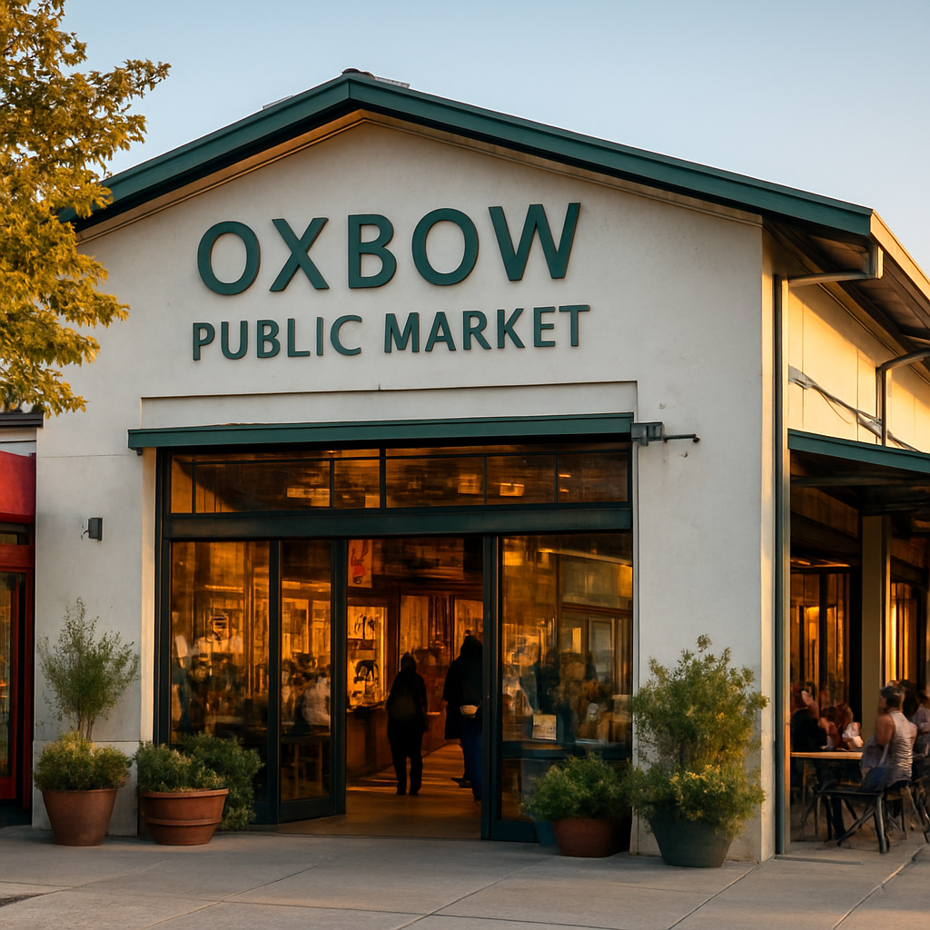 A Slow Afternoon at Oxbow Public Market — Napa Valley, United States