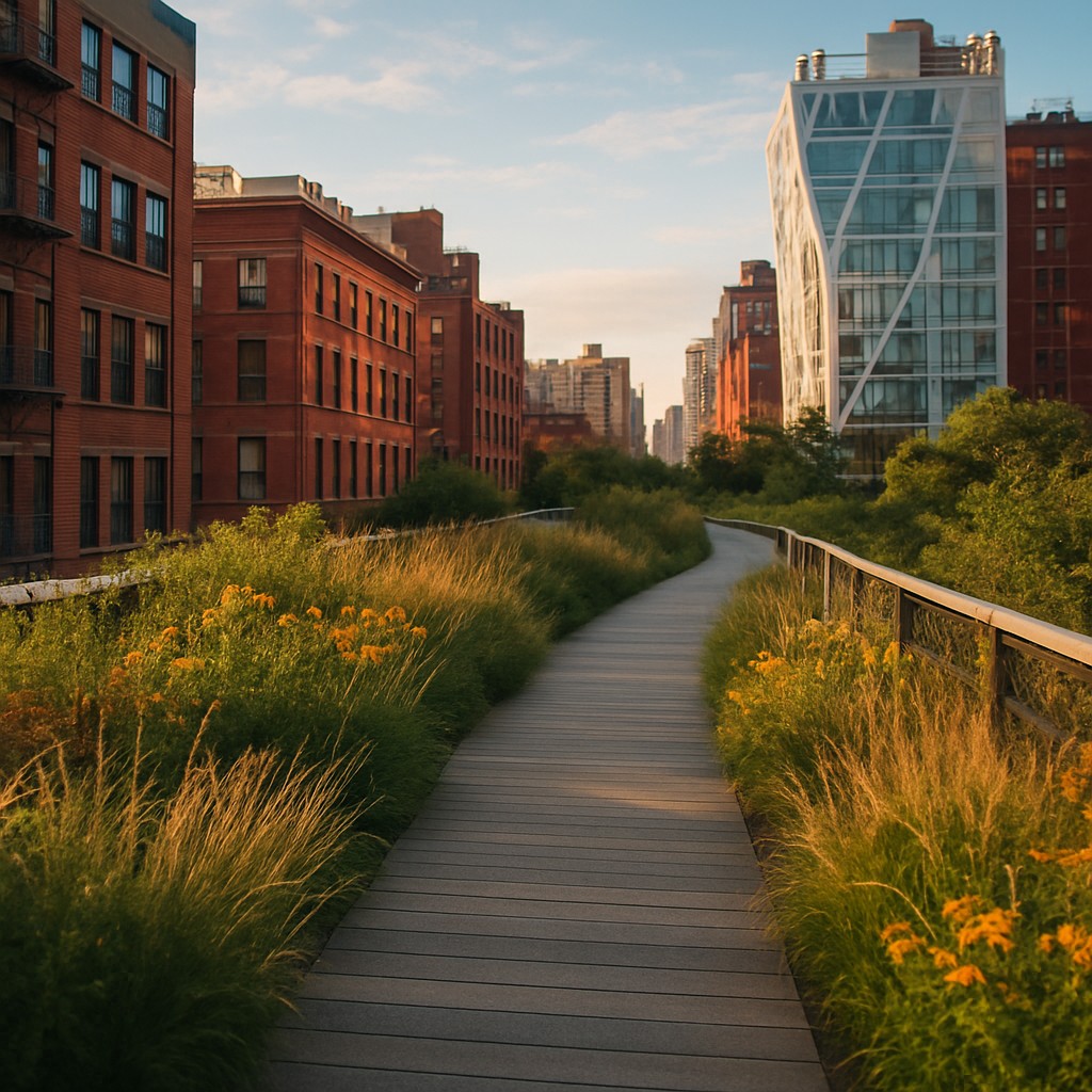 Walk the High Line from Chelsea to the Meatpacking District — New York, United States