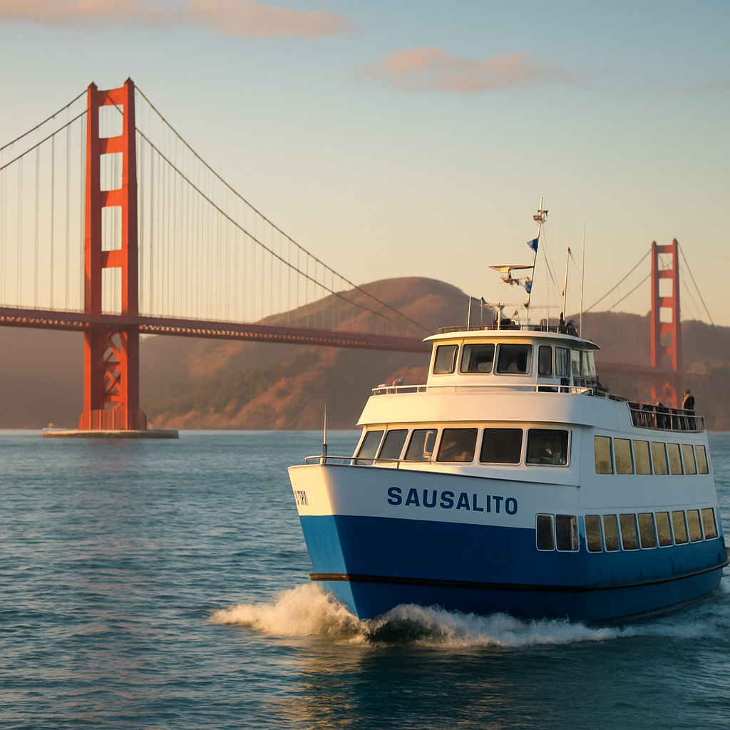 Ferry to Sausalito for the Day — Oakland, United States