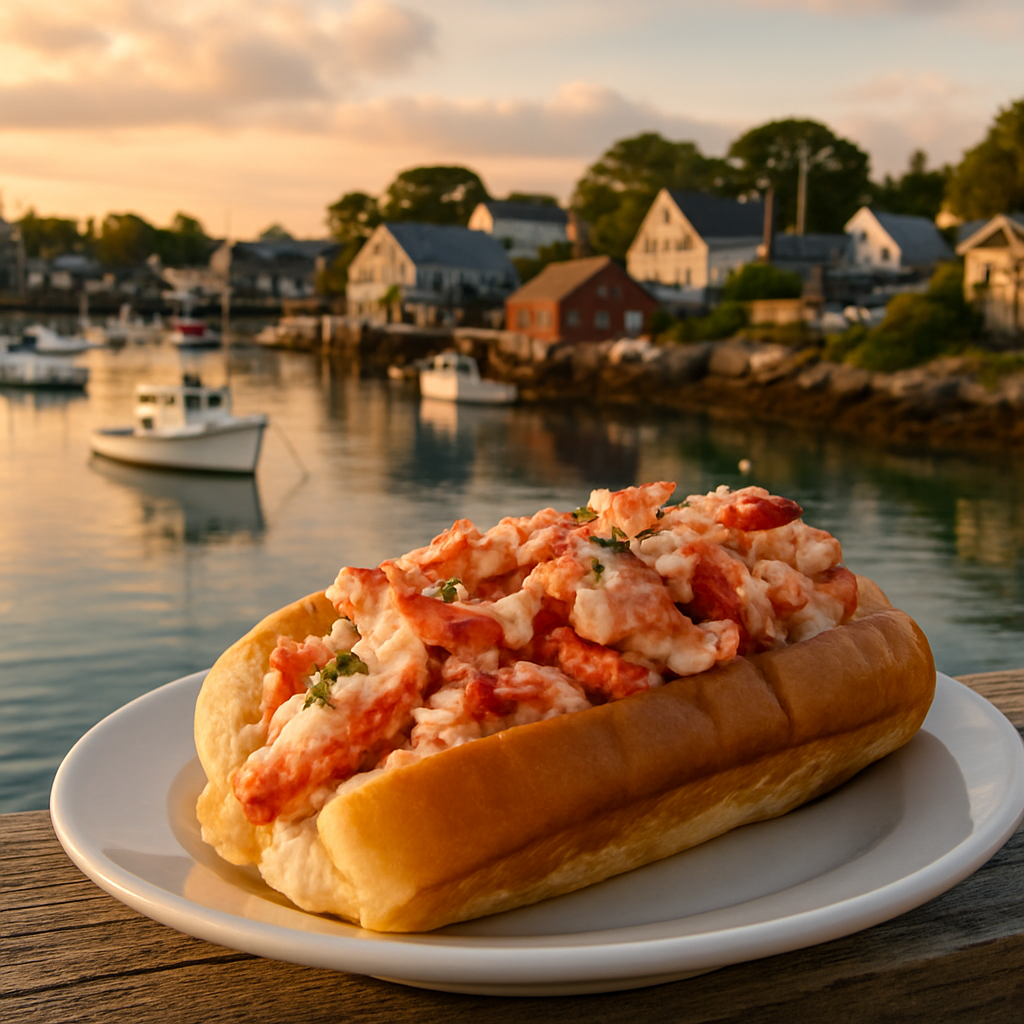 Lobster Roll at Perkins Cove — Ogunquit, United States