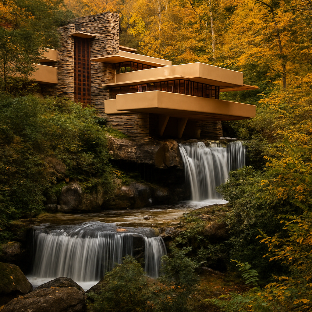 Frank Lloyd Wright's Fallingwater — Pittsburgh, United States