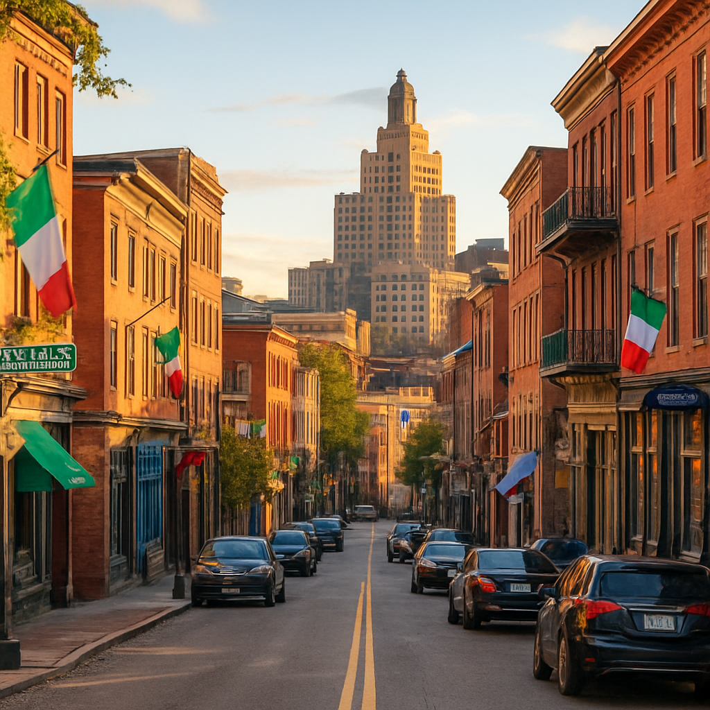 An Atwells Avenue Walk on Federal Hill — Providence, United States
