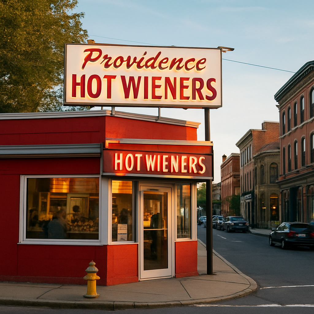 Hot Wieners at Olneyville N.Y. System — Providence, United States