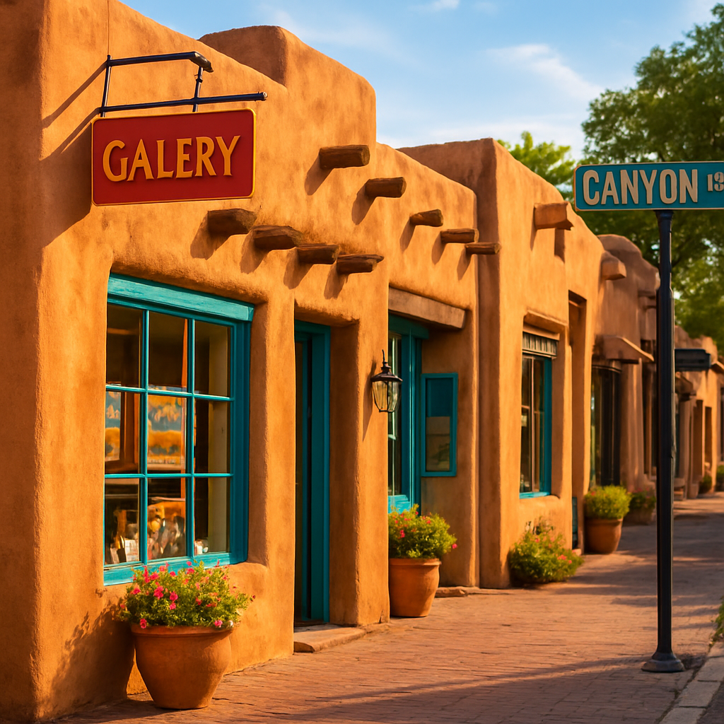 A Friday Night on Canyon Road — Santa Fe, United States