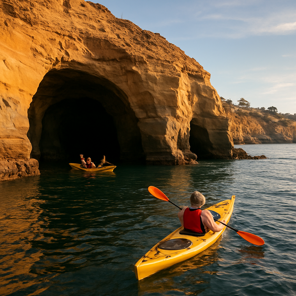 Kayaking the Sea Caves at La Jolla Cove — San Diego, United States