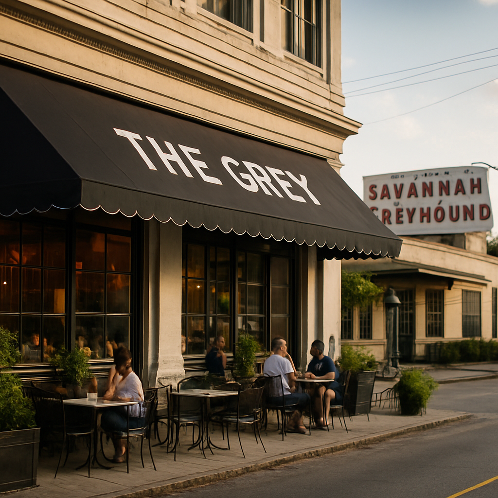 Dinner at The Grey — Savannah, United States