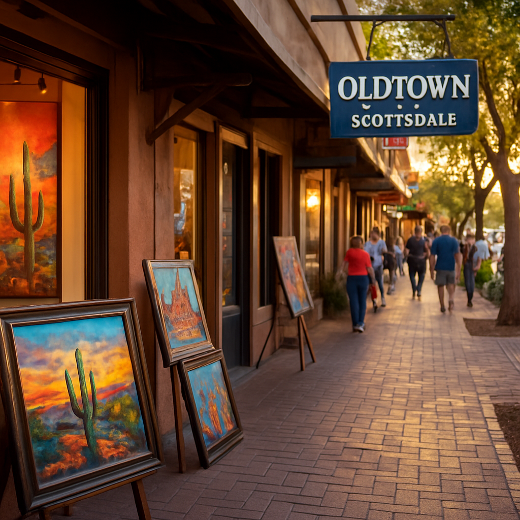 Thursday Night on the ArtWalk — Scottsdale, United States