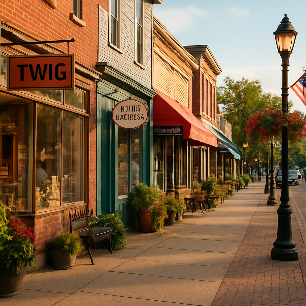 A Slow Walk Down Butler Street — Saugatuck, United States
