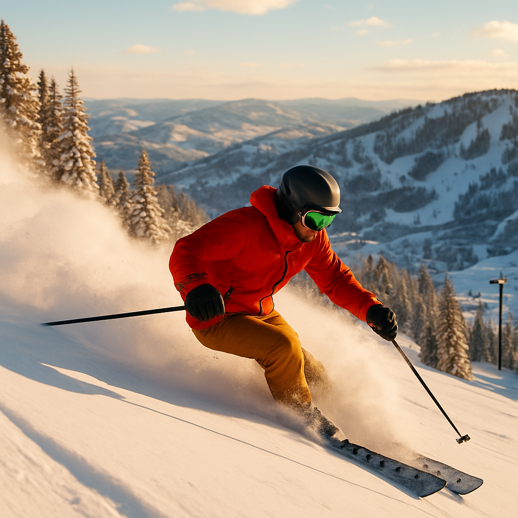 Ski Park City Mountain, Walk to Après on Main Street — Park City, United States