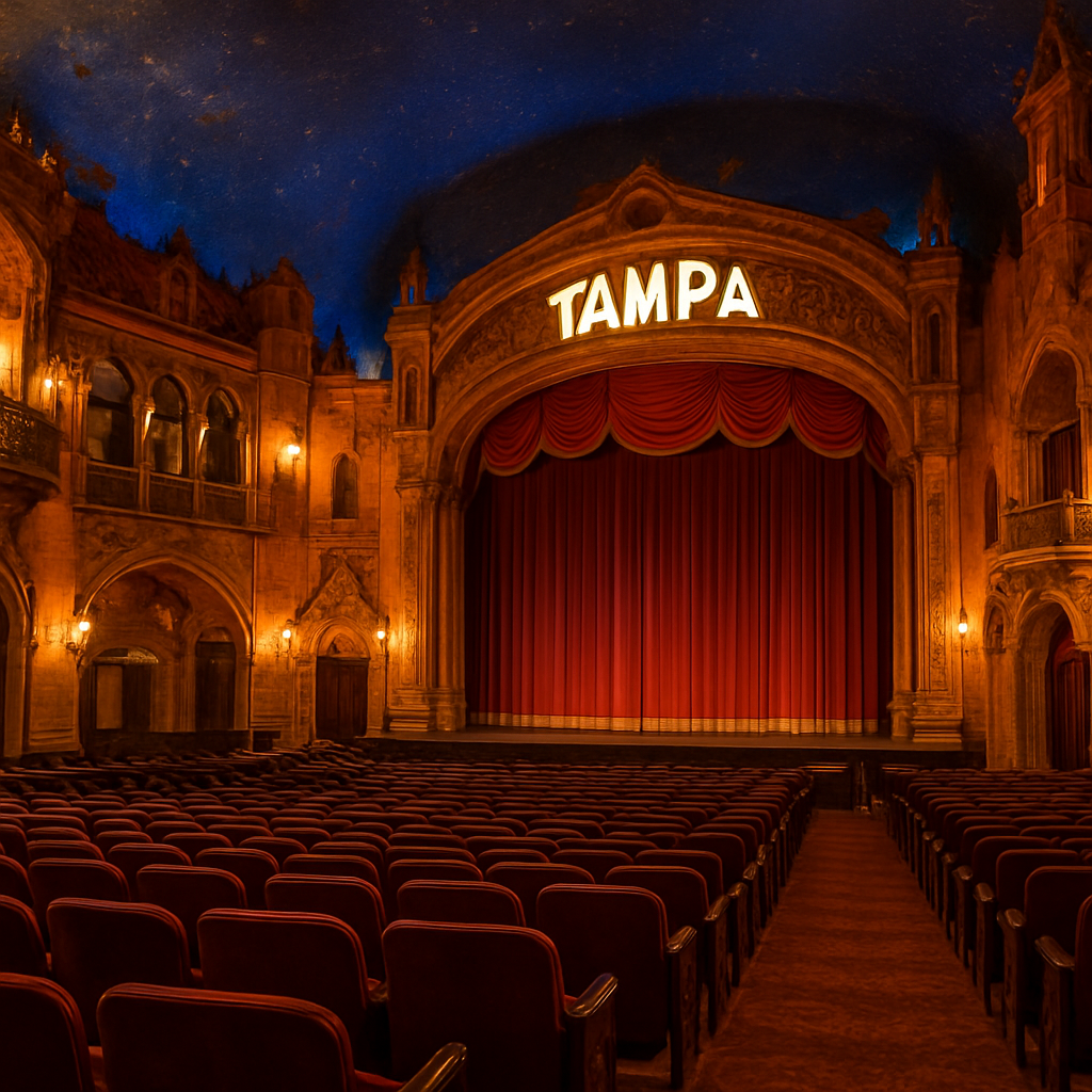 Catch a Movie at the Tampa Theatre — Tampa, United States