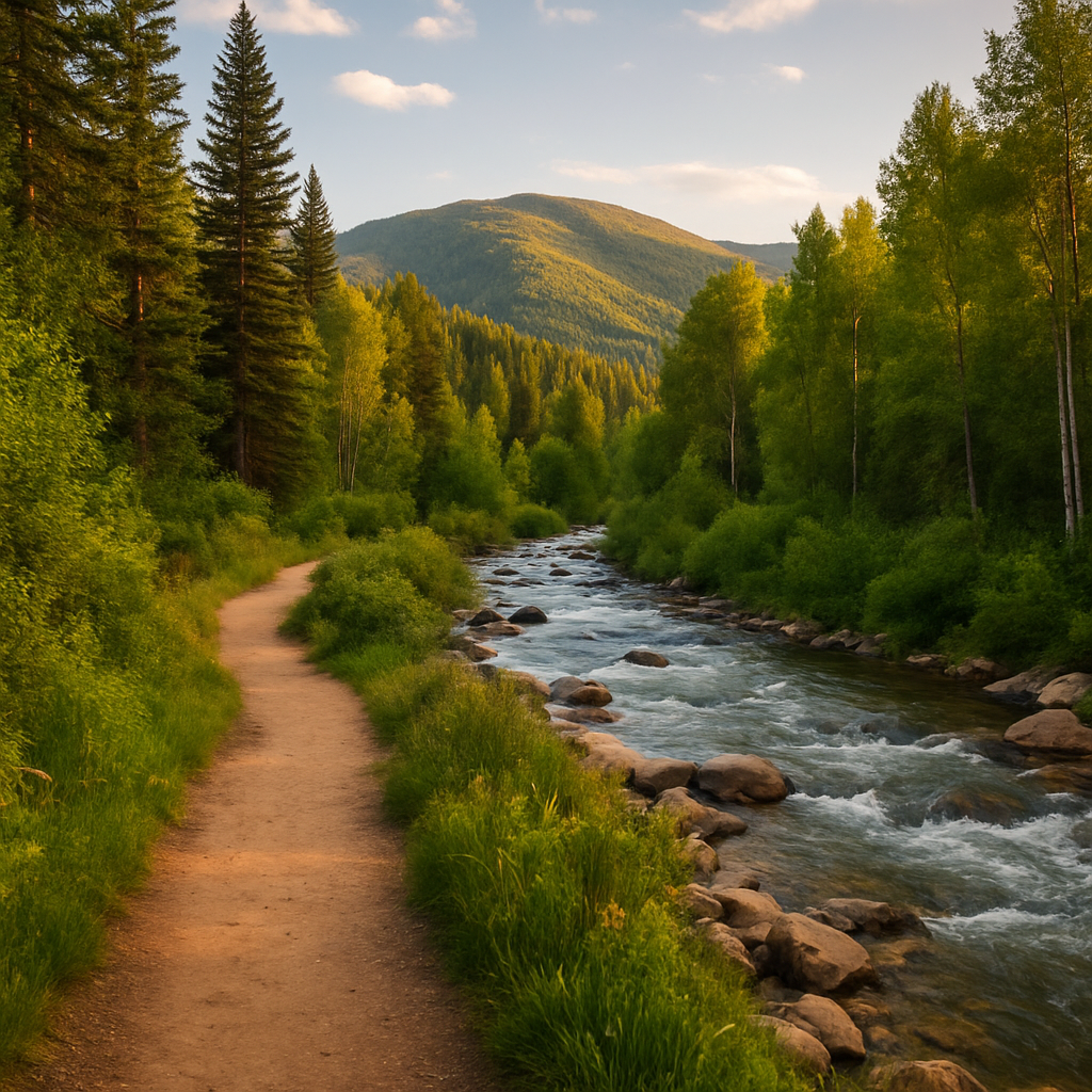 Bike or Walk the Gore Valley Trail — Vail, United States
