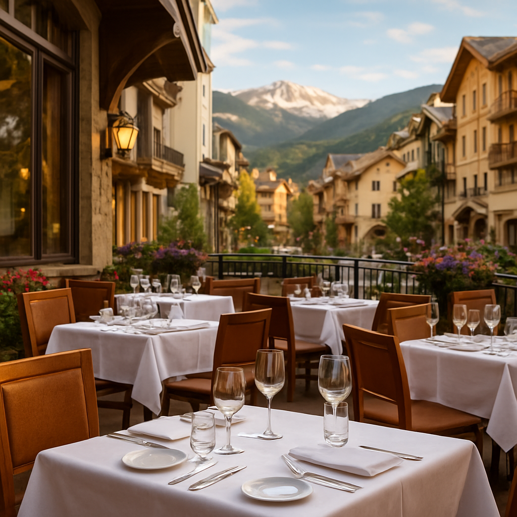 Dinner at Sweet Basil on Gore Creek — Vail, United States