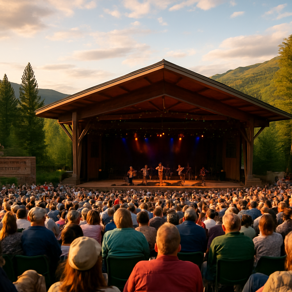 Summer Concert at the Gerald R. Ford Amphitheater — Vail, United States