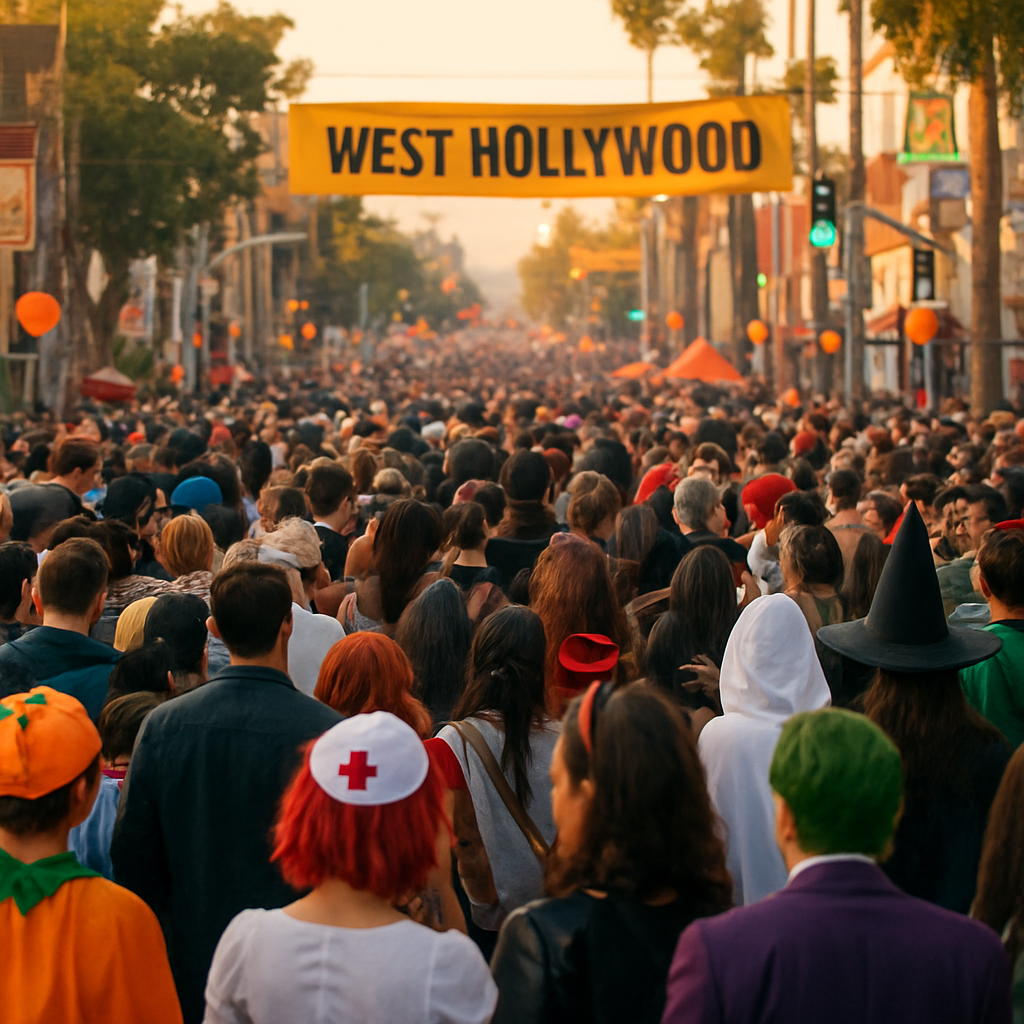 Halloween Carnaval on Santa Monica Boulevard — West Hollywood, United States