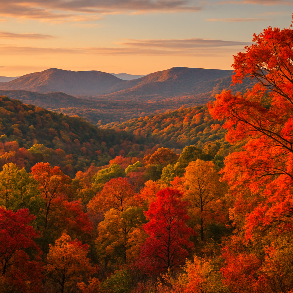 An October Drive Through the Ozarks — Fayetteville, United States