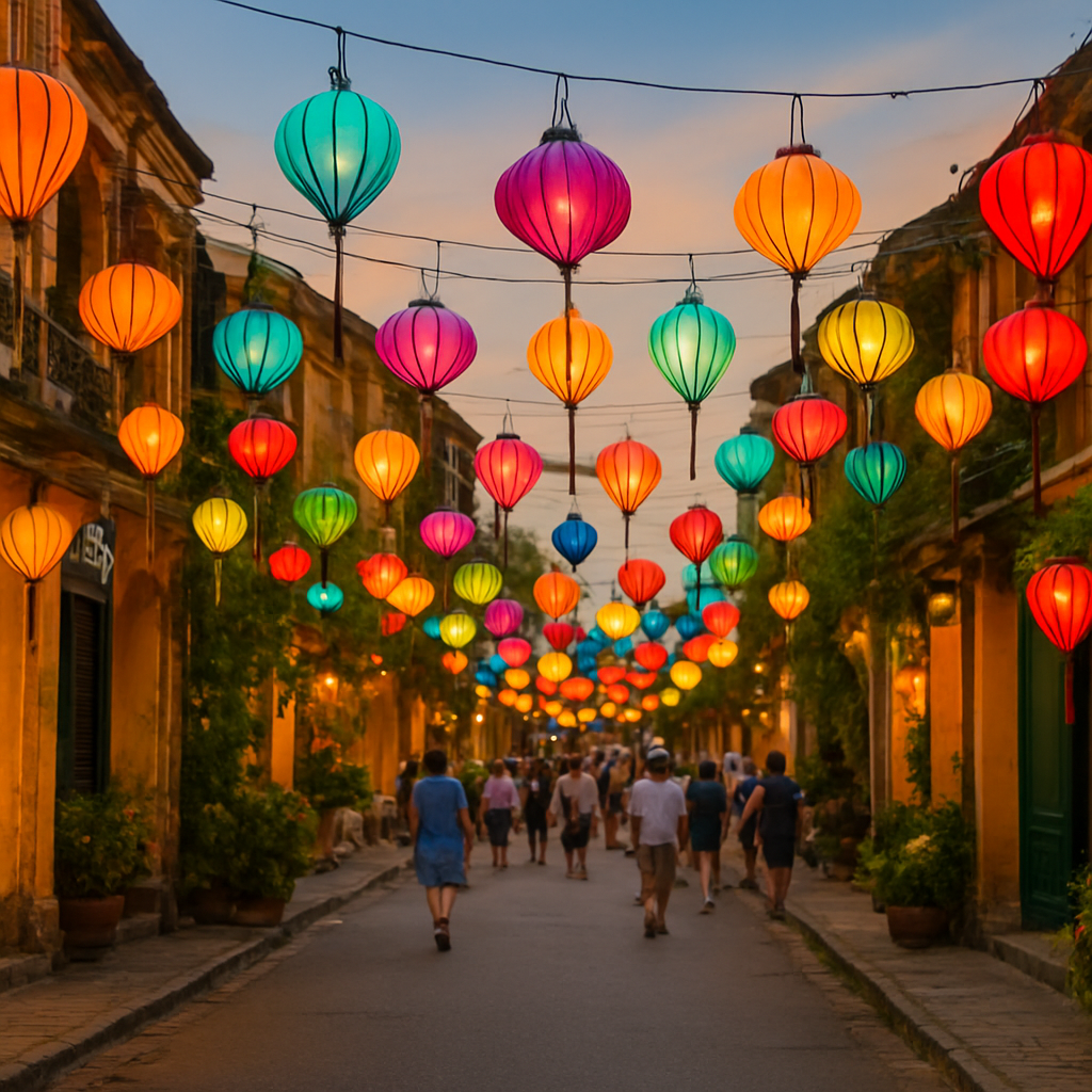 Hội An After the Lanterns Come On — Da Nang, Vietnam