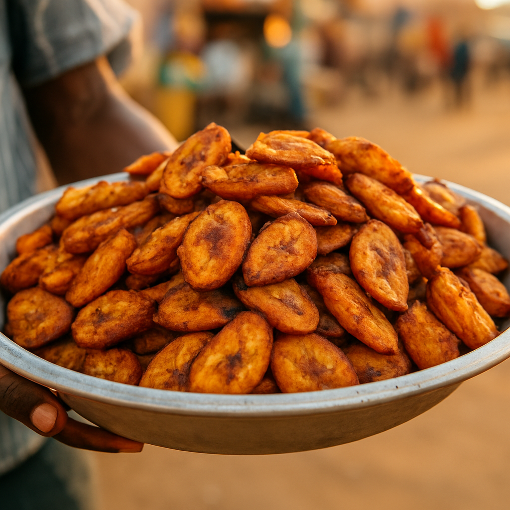 Kelewele on Oxford Street at 10pm — Accra, Ghana