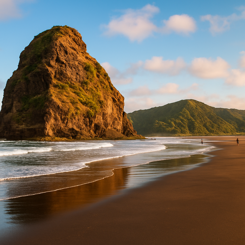 Piha Beach and Waitākere Ranges — Auckland, New Zealand