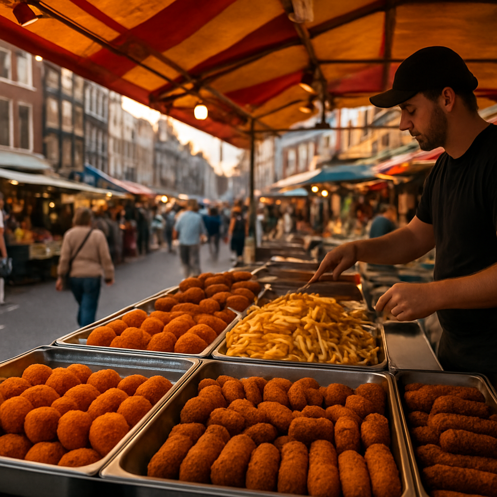 Albert Cuyp Market & De Pijp Street Food — Amsterdam, Netherlands
