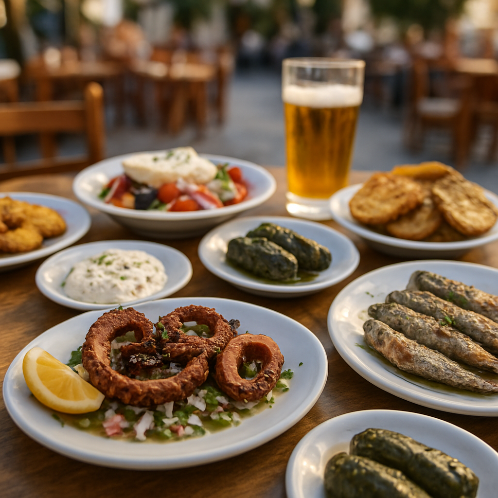 Mezedes and Tsipouro in Psirri — Athens, Greece