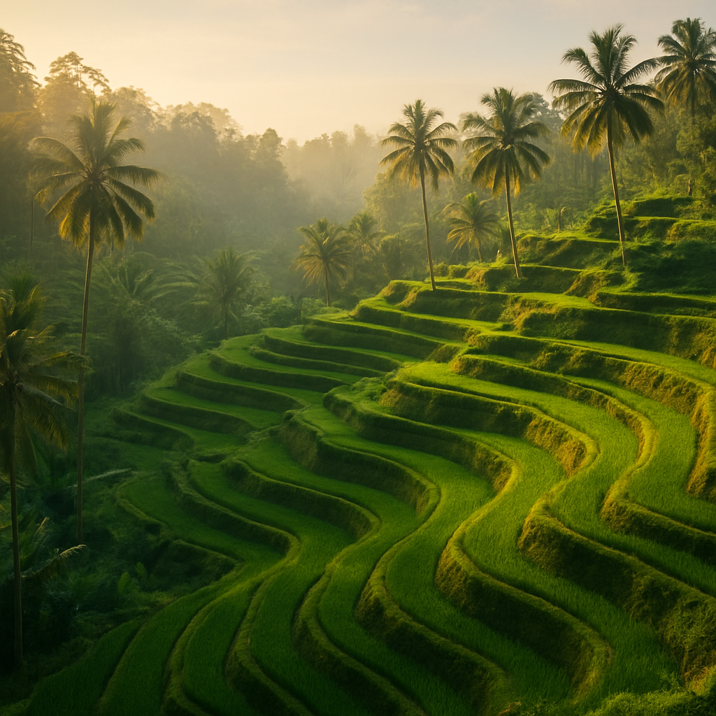 Tegallalang Rice Terraces — Bali, Indonesia